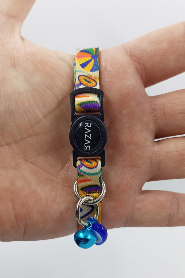 IMG_20250318_173613 Hippi Güvenli Kilitli Zilli Kedi Tasması