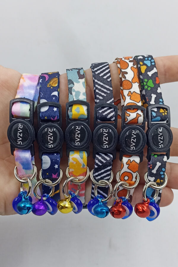 IMG_20250318_175259 Pati Güvenli Kilitli Zilli Kedi Tasması