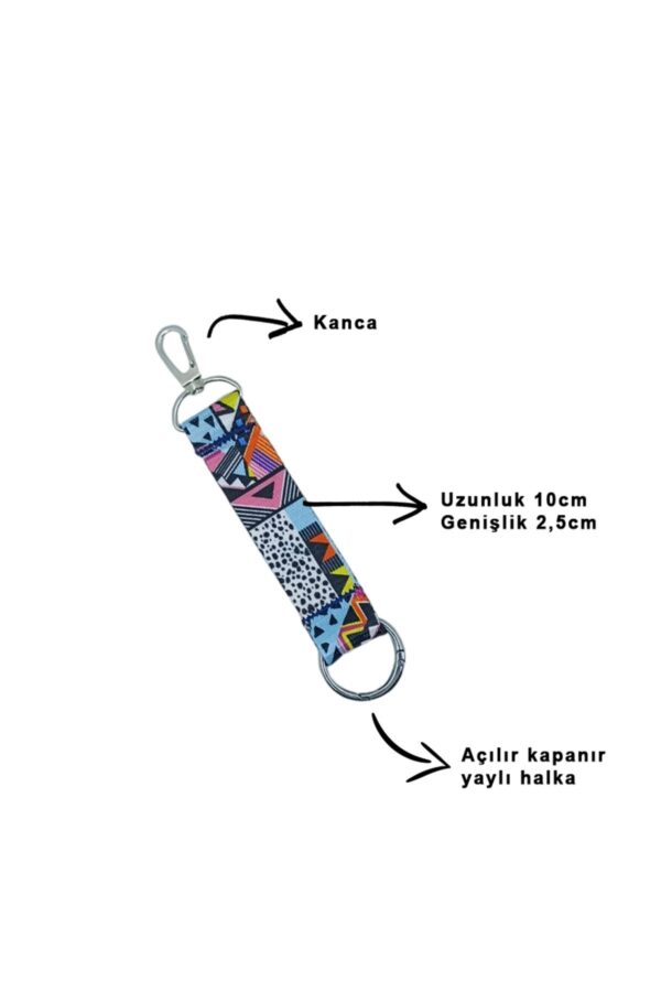 etnikanaht Etnik Çift Yönlü Anahtarlık