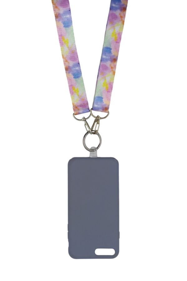 gökkuşağı1 Gökkuşağı Telefon Askısı Telefon Boyun Ipi / Tüm Telefonlarla Uyumlu