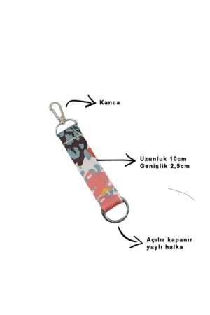 Kamuflaj Çift Yönlü Anahtarlık