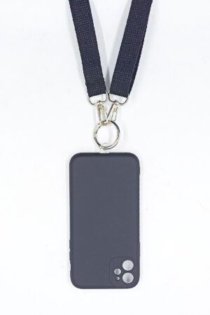 Siyah Telefon Askısı Telefon Boyun Ipi / Tüm Telefonlarla Uyumlu