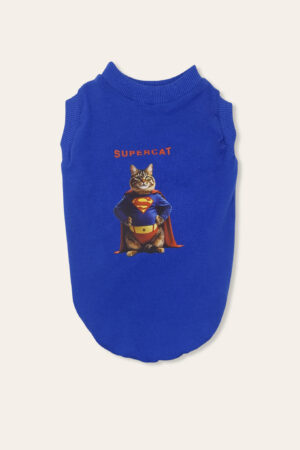 Razar Supercat Kedi Kıyafeti / Kedi T-Shirt