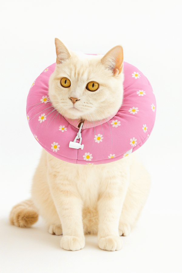 file_0000000076c07246b78cdd2c9a37f350 Papatya Kedi Köpek Boyunluk / Elizabeth / Koruyucu Yakalık / Kedi Boyun Yastığı