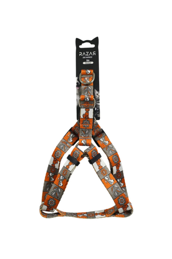 Orange Köpek Göğüs Tasması / Y Tipi