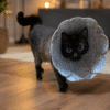 Keçe Kedi & Köpek Yakalığı / Elizabet / Papatya Yakalık / Gri